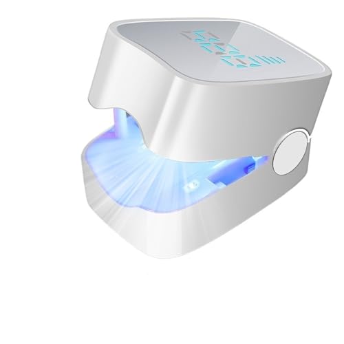 AYJYZHIAG Hogar y Salón Lámpara UV LED for Tratamiento de Hongos en Las uñas, Dispositivo for Limpiar onicomicosis, Carga USB, luz for esterilizar, Reparar y cuidar