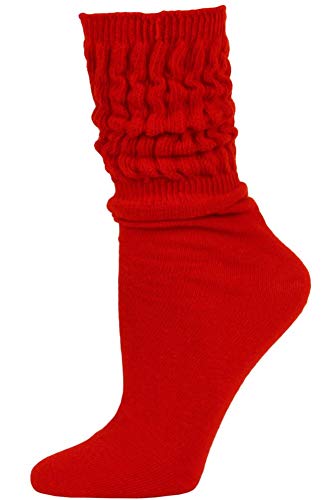 Image of The Branch Eloise Women's Cotton Slouch Socks, Woman's Knee High Boot Socks