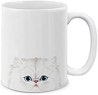 Królewna Śnieżka Perski Kot Ceramiczny Kubek Kawy Kubek Herbaty 11 OZ