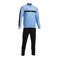 Joma Herren Victory Trainingsanzug, Mittelblau, Schwarz, XXL