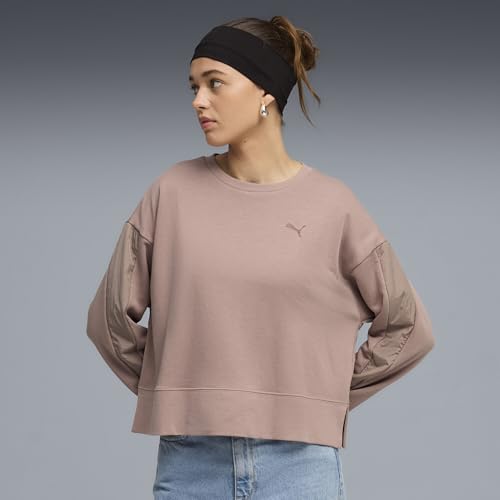Vêtements Puma HER Relaxed Crew TR pour Femme - vue 6