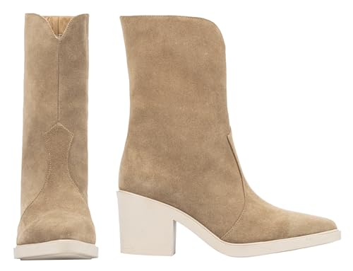 Aquatalia Women's Celesta Boots, Suede Upper, Breathable Signature Fabric Lining, Pointed Toe, Rubber Outsole3