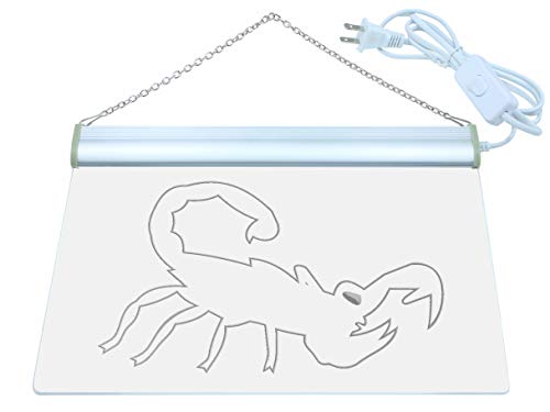 ADVPRO Scorpion Window Display Decor LED Neon Sign Red 24 x 16 Inches st4s64-j419-r