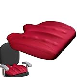 Ergonomisches Autositzkissen - Atmungsaktive Gel-Lordosenstütze, Sitzerhöhungskissen...