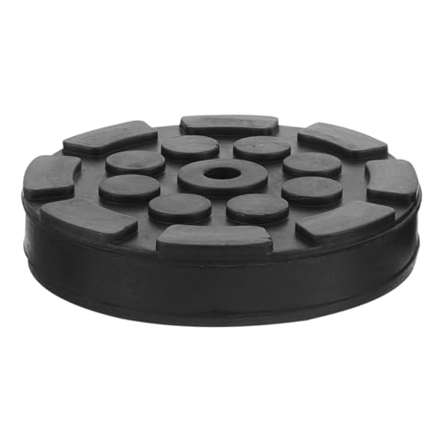 NUOBESTY Almohadilla de Goma para Gato Hidráulico de Piso Bloque Estabilizador Octogonal de 1 Pieza Soporte Antideslizante para Elevador de Coche Accesorio Compatible para Gatos