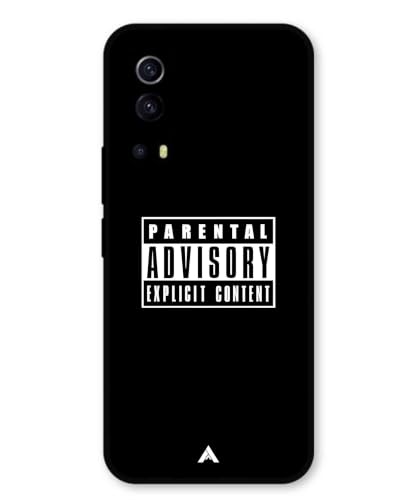 Image of Premium Explicit Case for Vivo Y53s Soft-Touch Metal TPU Back Cover, Shockproof, Designer, Aesthetic Mobile Phone Case (Glossy Finish)