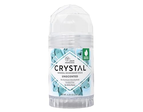 Image of Crystal Mineral Deodorant Stick, Unscented 4.25 oz (Pack of 12)