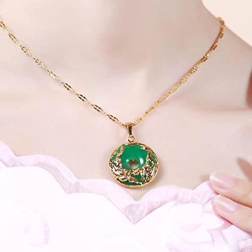 Collier Jadeite Chinois Authentique Évite les Contrefaçons en Jade - 6