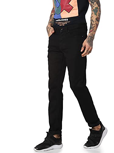 Image of Jack & Jones Men's Skinny Fit Jeans | Mid Rise | Jeans for Men