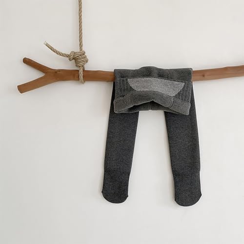 Toddler Baby Girls Leggings Ribbed Cotton Knit Lace Trim Footless Ruffle Tight Stocking Bottom Pants4