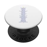 Camino de Santiago Regalo Etapas del Camino de Santiago PopSockets PopGrip Adhesivo
