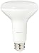 Amazon Basics 65 Watt Equivalent, 3000K White, Dimmable, 15,000 Hour Lifetime, BR30 LED Light Bulb | 16-Pack