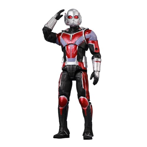 Image of ZD Toys Action Figure Collectible - 7 Inch Antman, Superheros Premium PVC Build Collectible, Interchangeable Accessories, Perfect for Gifting, Ages 15+ Years