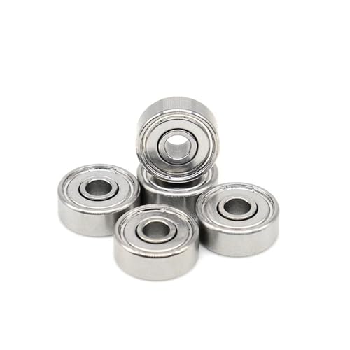 Roulements 604ZZ pour imprimante 3D, lot de 5 mini roulements rigides à billes 4x12x4mm ABEC-7