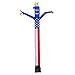 HI SUYI 20ft Advertising Inflatable Tube Men Blow Up Giant Waving Arm Fly Puppet Christmas Halloween Decorative Signs for Business Store Party (No Blower)