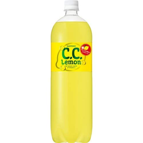 Suntory CC Lemon 50.7 onzas líquidas (1.5L) PET (paquete de 3) - Fabricado en Japón