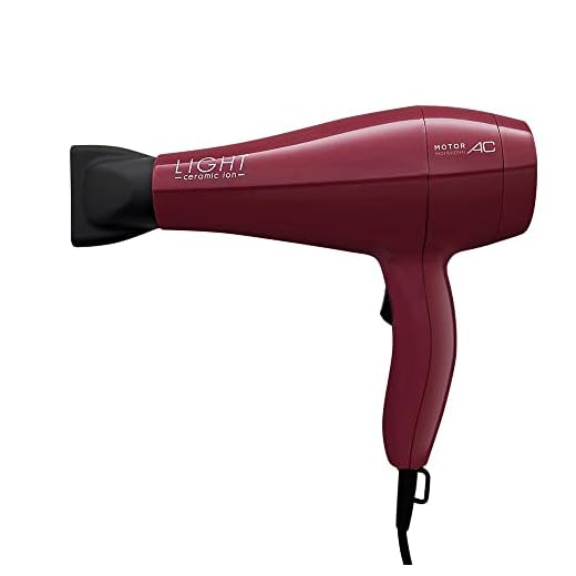 Secador de Cabelo Gama Light Marsala Motor AC 127V