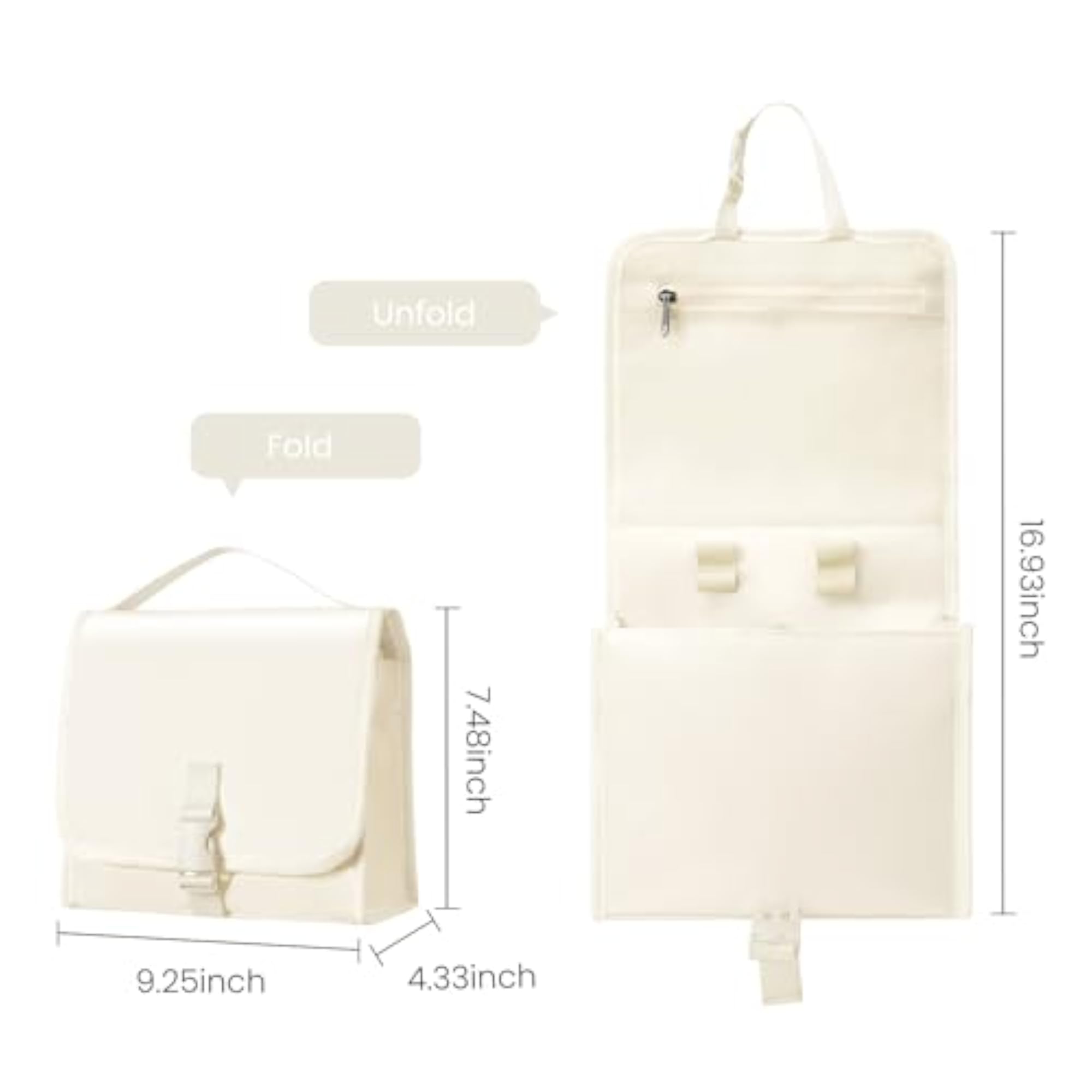 Mum's Toiletry Bag, White