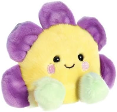 Miniatura 5 de Aurora Adorable Palm Pals Fallon Flower - Juego de bolsillo - Diversión coleccionable - Amarillo 5 pulgadas