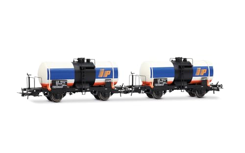 Rivarossi HR6709 lot de 2 wagons citernes à 2 essieux FS haute fidélité
