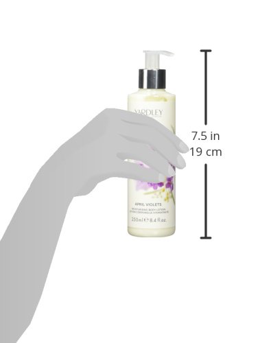 Yardley Hidratante April Violets 250 ml, Branco