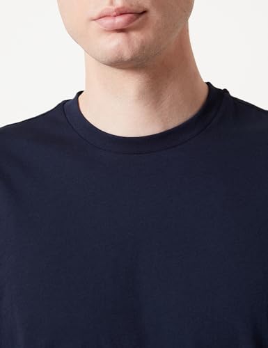 Helly Hansen Hombre Camiseta Crew, S, Azul Marino