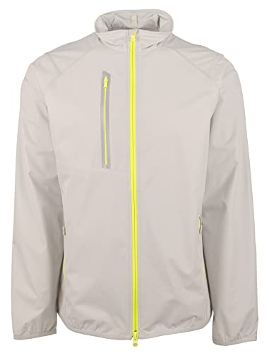 RLX Ralph Lauren グレー ジャケット US/XL Polo Ralph Lauren RLX Men's Packable Golf Windbreaker Jacket, Grey