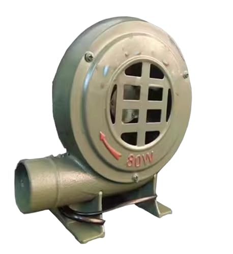 chenzhen Soplador de 80 W, Encendedor de Motor de Cobre Puro, bajo Ruido, soplador de Caldera de Velocidad Ajustable, soplador de Barbacoa