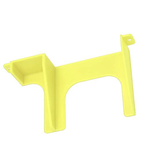 Image of Hard Drive Spacer,2.5inch Hard Disk Bracket,3D Printing Hard Disk Stand Holder Game Console Gaming Accessories for PS2 SCPH 30000 SCPH 50000 Console (Yellow)