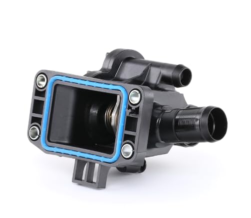 Partsline Boîtier thermostat eau moteur compatible avec 206, 207, 307, 308, 407, C3, C4, C5, Focus, Fiesta, Mazda 3 (1.6 HDi/TDCi) équivalent à 1336X2, 9647767180