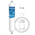 Waterdrop Inline Water Filter for Refrigerator and Ice Maker, NSF Certified High Capacity Drinking Water Filtration System with Direct Connect Fittings, Reduces Chlorine, PFAS/PFOA/PFOS