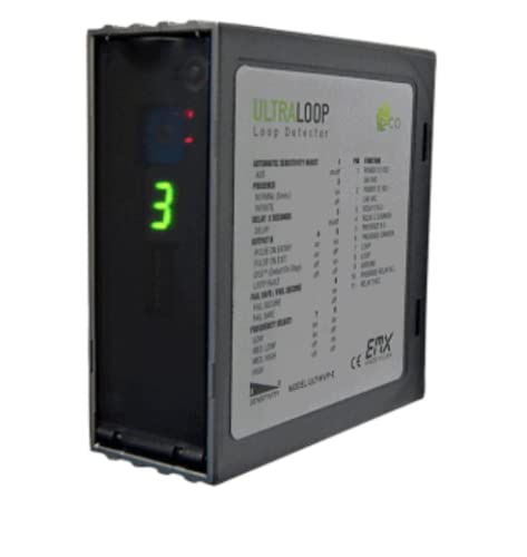 EMX Ultra-MVP-2 Two Channel Multi-Voltage Vehicle Loop Detector
