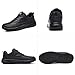 TAERDUN Slip Resistant Work Shoes for Men & Women Waterproof Anti Slip Kitchen Shoes for Chefs & Restaurant Workers Oil & Water Resistant Footwear with Comfort Insoles,Standing All Day,Black