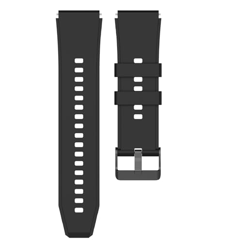 Correas de silicona negras para reloj inteligente iBesi