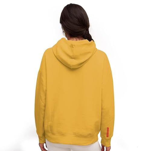 Image of Clotth Theory Women's Cotton Fleece Hooded Neck Sweatshirt | Hoodie Jacket with Kangaroo Pocket