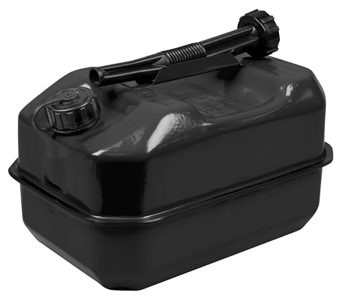Jerrican 10L Sealey Évite la Panne Sèche avec le Modèle Noir JC10RB