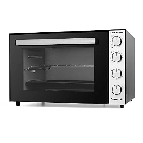 Suinga Horno De Convección Y Rustidor 70 Litros. Negro. Calor Superior E Inferior. 10 Modos De Funcionamiento. Temperatura Hasta 230ºc. Potencia: 2000 W.