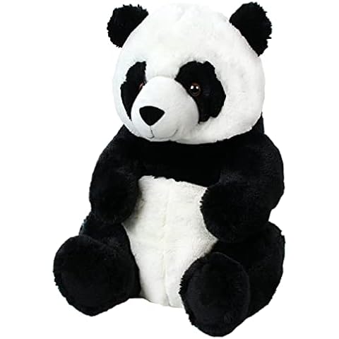 TE-Trend Panda Kuscheltier Teddybär Plüschtier Stofftier Plüsch 31cm Kindergeschenke als Jungen oder Mädchen Geschenk Pandabär Mehrfarbig Cover