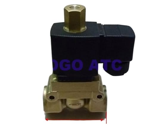 Électrovanne laiton 1/4 NO 30 bar haute température pour commande de fluide - 4
