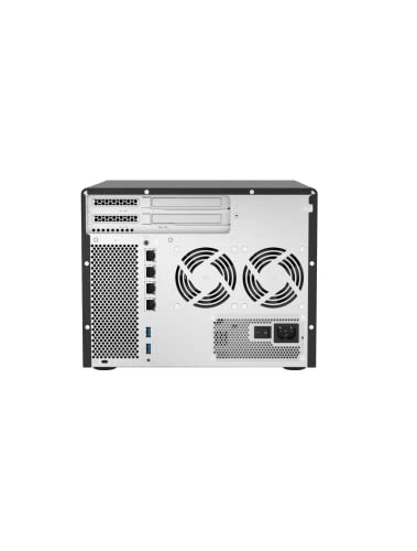 Image of QNAP TS-h886 8 Bay Enterprise NAS with Intel Xeon D-1622 CPU and Four 2.5GbE Ports
