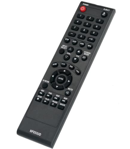 NF033UD Replace Remote Control Compatible with Emerson TV RLD190EM1 RLD190EM2 LD190EM1 LD190EM2 LD260EM2 LD320EM2