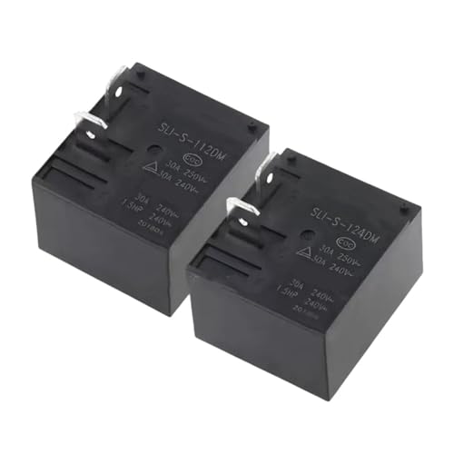 Relais SLI-S-112DM 12V CC et 24V 48V 30A à 4 broches pour circuits électriques