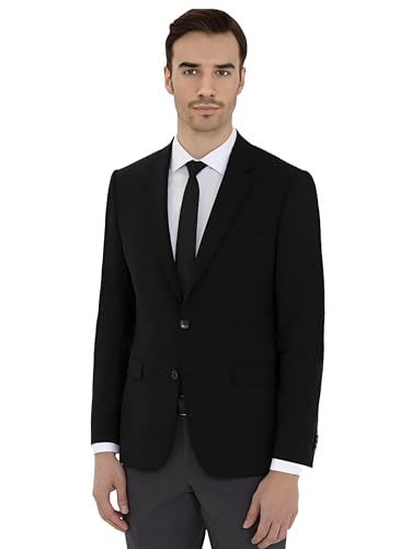 Image of YSYB Dezines Men Formal Blazer Versatile Blazer For Men Ideal For All Purpose Be It Formal,Causal,Festival,Party And Wedding. Color Black,Size 36