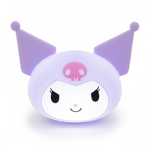 Ukonic Sanrio Kuromi Face Plug-in Nightlight LED Mood Light