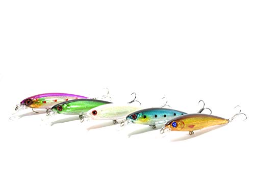 Kit Isca Artificial 11cm 13gr kit c/ 10un