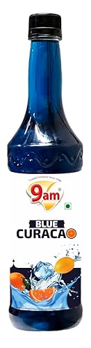 9am Blue Curacoa Mocktail Syrup 750ml (Pack of 1) | Ready to drink Syrup For Cocktails, Mocktails, Sodas, Ice-teas, and more | Alcohol-Free | Concentrated Syrup | Ready to mix (B0D3J3PKQN) Amazon Price History, Amazon Price Tracker