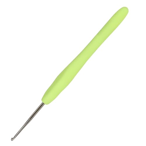 Image of 1.5mm Crochet Hook, Small Size 1.5 mm Ergonomic Crochet Hooks for Beginner, Comfort for Arthritic, 1 Pack