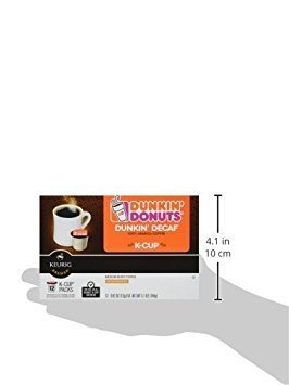 Dunkin Donuts K-Cups Decaf Single Serve Pods - 48 Count (Packaging May Vary)