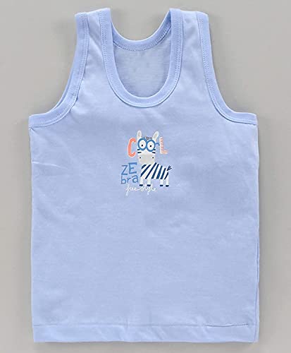 Image of cotton Printed Baby Vest for Kids Cotton Sleeveless Sando Baniyan Toddler Innerwear Baby Cloth for Boys & Girls Pack of 6 |