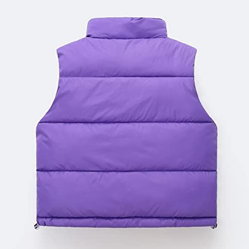 Blouson Garçon Fille Zippée Automne-Hiver Sans Manche